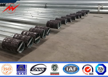 75 এফটি 80 এফটি এনজিসিপি টাইপ ই গ্যালভানাইজড ধাতু মেরু, ট্রান্সমিশন লাইন দীর্ঘজীবন