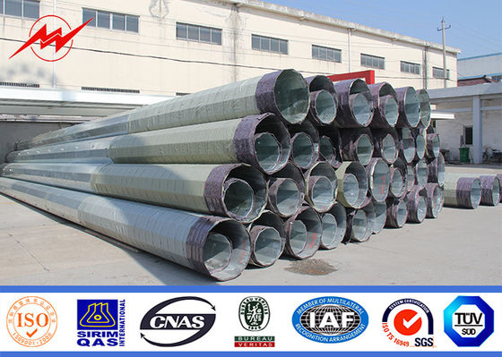 এসএম 500 এমসি বাঁকা 9 এম ম্যালিনিয়াম 3 মিমি বেধের সাথে গ্যালভানাইজড ফোল্ডিং স্ট্রিট লাইট খুঁটি