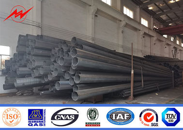 বৈদ্যুতিক ট্রান্সমিশন লাইনের জন্য 110kv 15m 20m স্টিলের পাওয়ার পোল