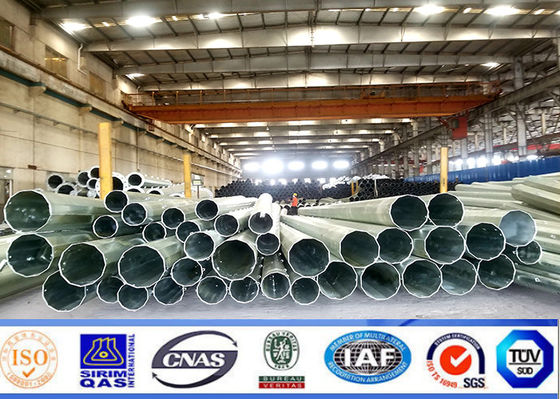 2.5 মিমি উচ্চ ভোল্টেজ 10 কেভি - 220 কেভি টায়ার্ড ইস্পাত খুঁটি