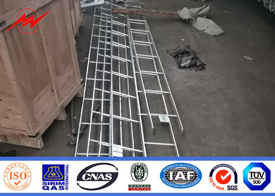 9 মিটার 13.4kn বৈদ্যুতিক লাইনের জন্য গ্যালভ্যানাইজেশন সারফেস চিকিত্সার নলাকার মেরু