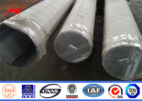 পেশাদার শক্তি Q345 নলাকার ইস্পাত মেরু 30mm মাল্টি সার্কিট