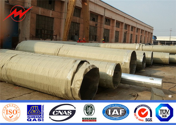 পেশাদার শক্তি Q345 নলাকার ইস্পাত মেরু 30mm মাল্টি সার্কিট