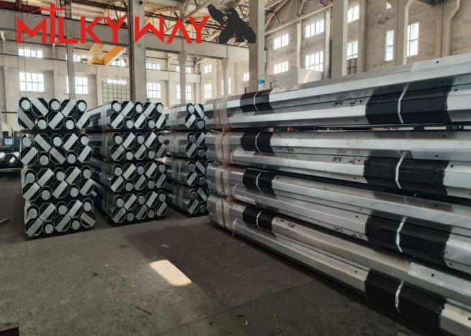 3.8 মিমি 7.2 মিমি 9 মি 11 মি মালয়েশিয়া হপ ডিপ গ্যালভানজেশন স্টিল বৈদ্যুতিন খুঁটি এফআরপি সহ 0